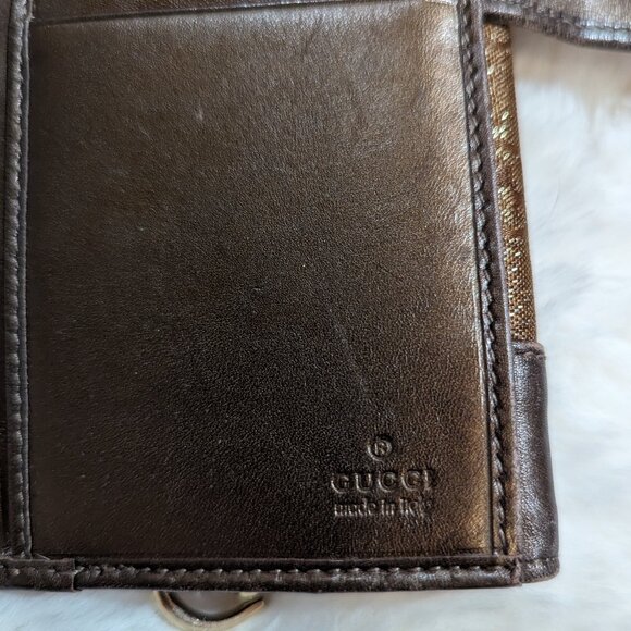 Gucci Hombre Shimmery Wallet with Charms - Picture 6 of 14